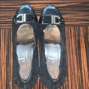 AGL brushed suede shoes